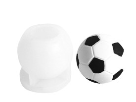 Molde silicona pelota futbol